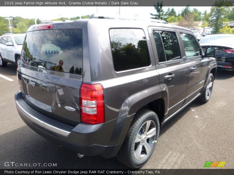 Granite Crystal Metallic / Dark Slate Gray 2016 Jeep Patriot High Altitude 4x4