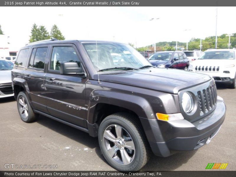 Granite Crystal Metallic / Dark Slate Gray 2016 Jeep Patriot High Altitude 4x4