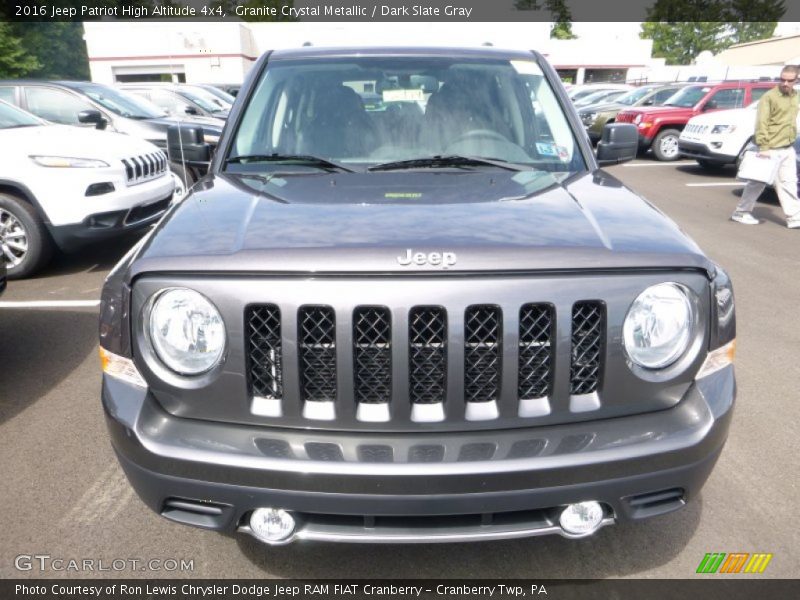 Granite Crystal Metallic / Dark Slate Gray 2016 Jeep Patriot High Altitude 4x4