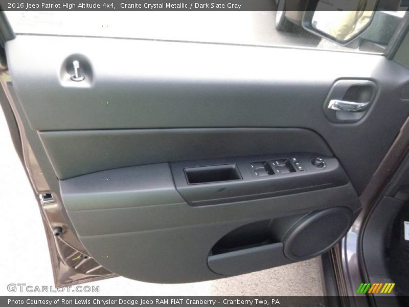Granite Crystal Metallic / Dark Slate Gray 2016 Jeep Patriot High Altitude 4x4