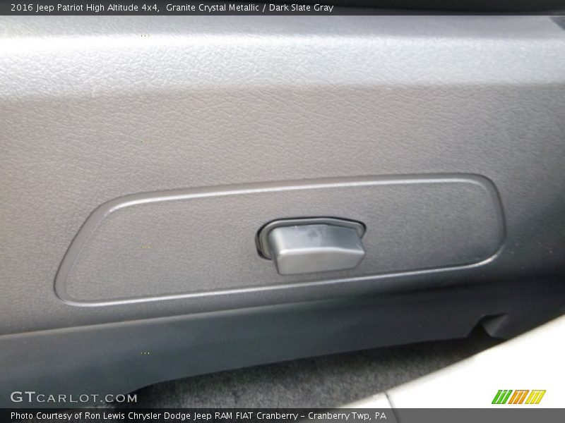 Granite Crystal Metallic / Dark Slate Gray 2016 Jeep Patriot High Altitude 4x4