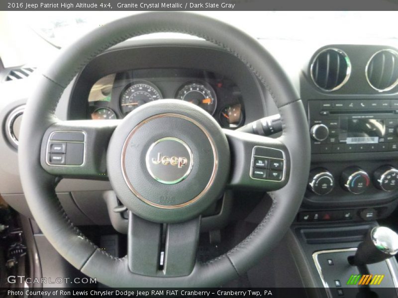 Granite Crystal Metallic / Dark Slate Gray 2016 Jeep Patriot High Altitude 4x4