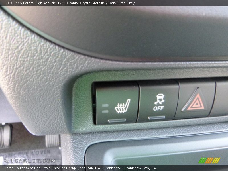 Granite Crystal Metallic / Dark Slate Gray 2016 Jeep Patriot High Altitude 4x4