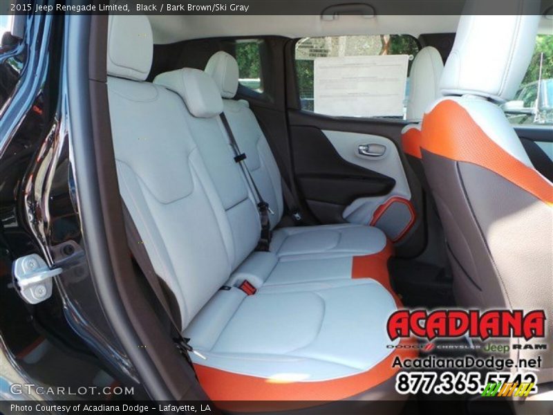 Black / Bark Brown/Ski Gray 2015 Jeep Renegade Limited