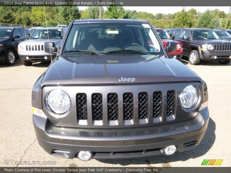 Granite Crystal Metallic / Dark Slate Gray 2016 Jeep Patriot Sport 4x4