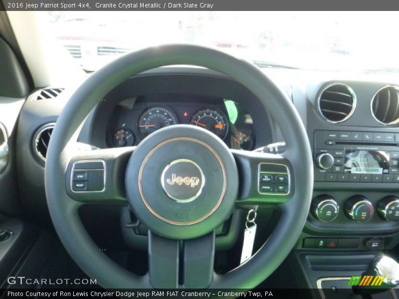 Granite Crystal Metallic / Dark Slate Gray 2016 Jeep Patriot Sport 4x4