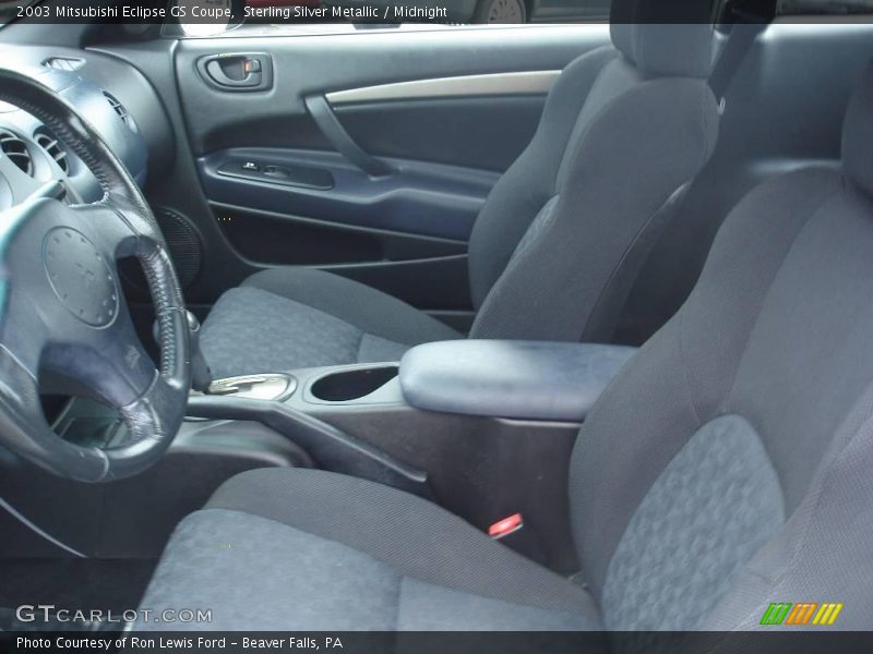 Sterling Silver Metallic / Midnight 2003 Mitsubishi Eclipse GS Coupe