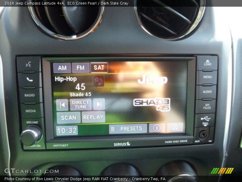 ECO Green Pearl / Dark Slate Gray 2016 Jeep Compass Latitude 4x4