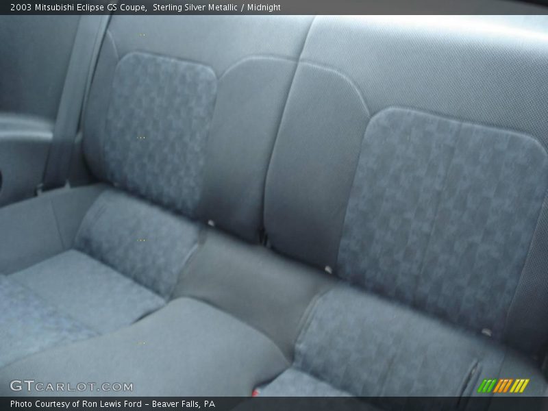 Sterling Silver Metallic / Midnight 2003 Mitsubishi Eclipse GS Coupe