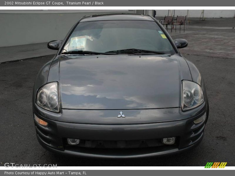 Titanium Pearl / Black 2002 Mitsubishi Eclipse GT Coupe