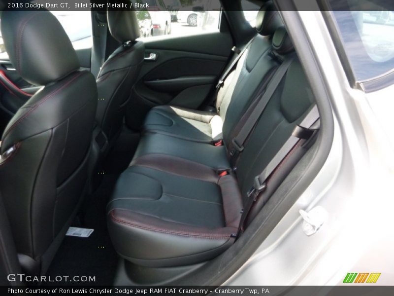 Billet Silver Metallic / Black 2016 Dodge Dart GT