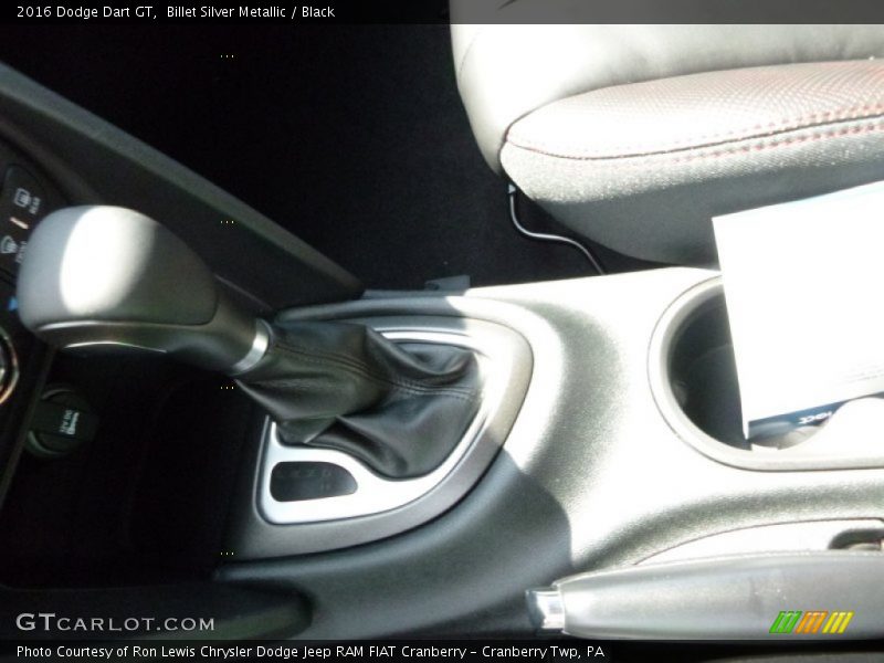 Billet Silver Metallic / Black 2016 Dodge Dart GT
