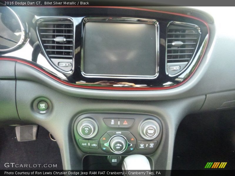 Controls of 2016 Dart GT
