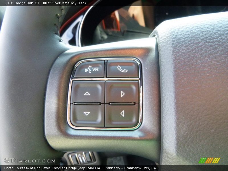Controls of 2016 Dart GT