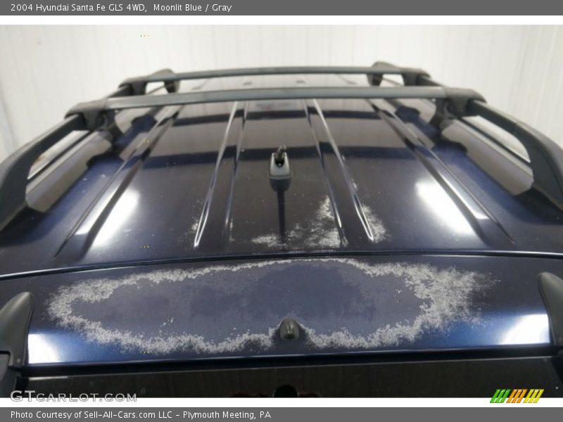 Moonlit Blue / Gray 2004 Hyundai Santa Fe GLS 4WD