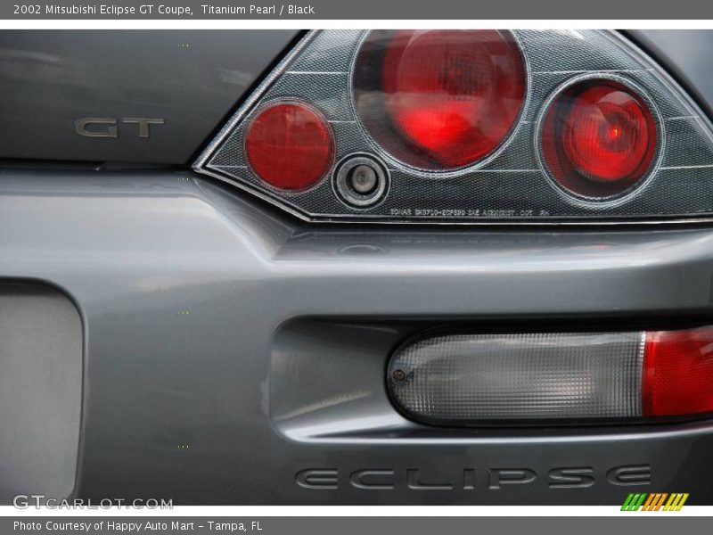 Titanium Pearl / Black 2002 Mitsubishi Eclipse GT Coupe