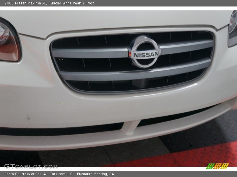 Glacier White Pearl / Frost 2003 Nissan Maxima SE