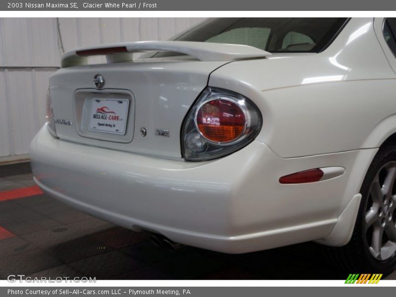 Glacier White Pearl / Frost 2003 Nissan Maxima SE