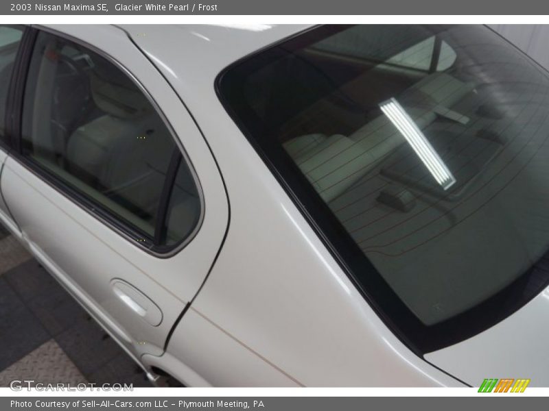 Glacier White Pearl / Frost 2003 Nissan Maxima SE