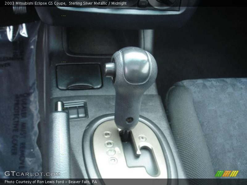 Sterling Silver Metallic / Midnight 2003 Mitsubishi Eclipse GS Coupe