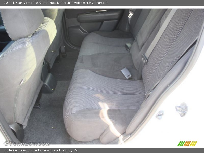 Fresh Powder White / Charcoal 2011 Nissan Versa 1.8 SL Hatchback