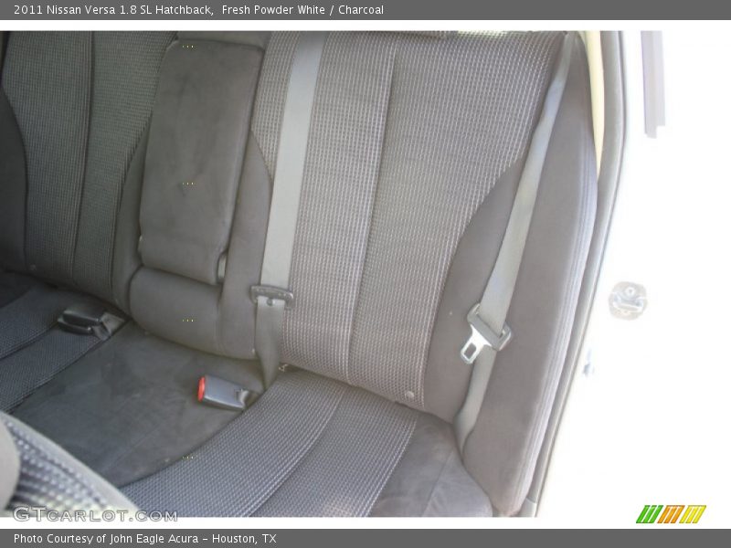 Fresh Powder White / Charcoal 2011 Nissan Versa 1.8 SL Hatchback