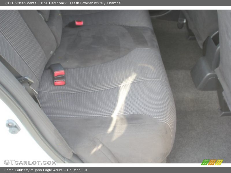 Fresh Powder White / Charcoal 2011 Nissan Versa 1.8 SL Hatchback