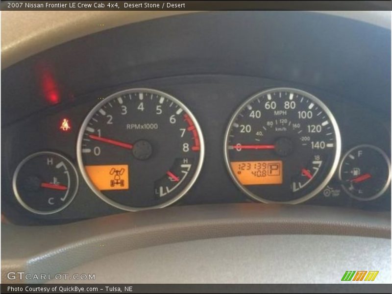  2007 Frontier LE Crew Cab 4x4 LE Crew Cab 4x4 Gauges