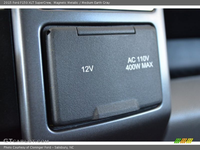 Magnetic Metallic / Medium Earth Gray 2015 Ford F150 XLT SuperCrew