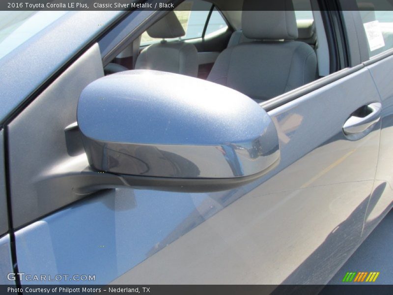 Classic Silver Metallic / Black 2016 Toyota Corolla LE Plus
