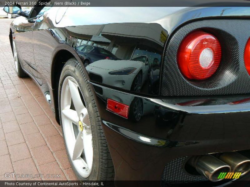 Nero (Black) / Beige 2004 Ferrari 360  Spider