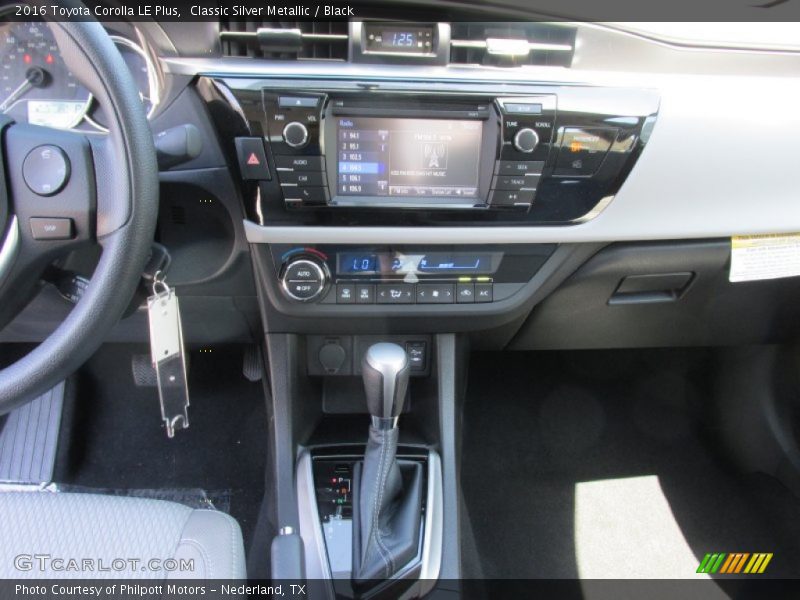 Classic Silver Metallic / Black 2016 Toyota Corolla LE Plus