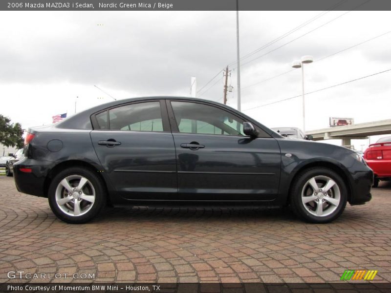 Nordic Green Mica / Beige 2006 Mazda MAZDA3 i Sedan