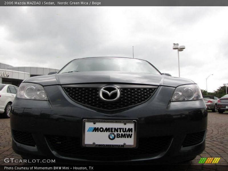 Nordic Green Mica / Beige 2006 Mazda MAZDA3 i Sedan