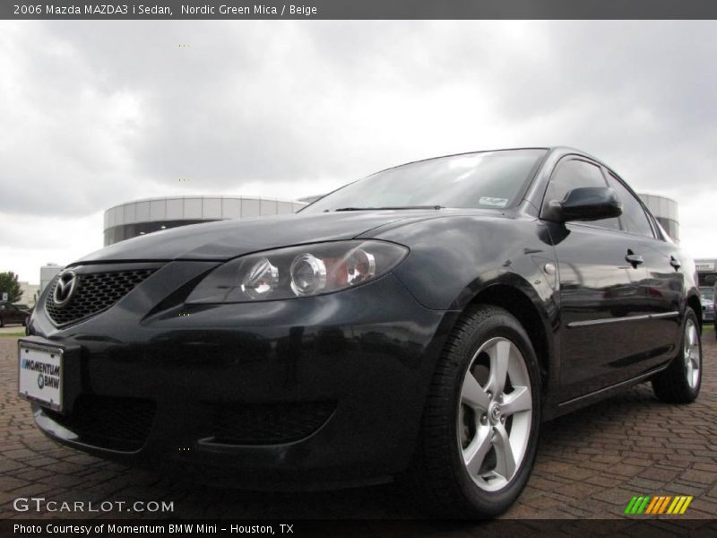 Nordic Green Mica / Beige 2006 Mazda MAZDA3 i Sedan