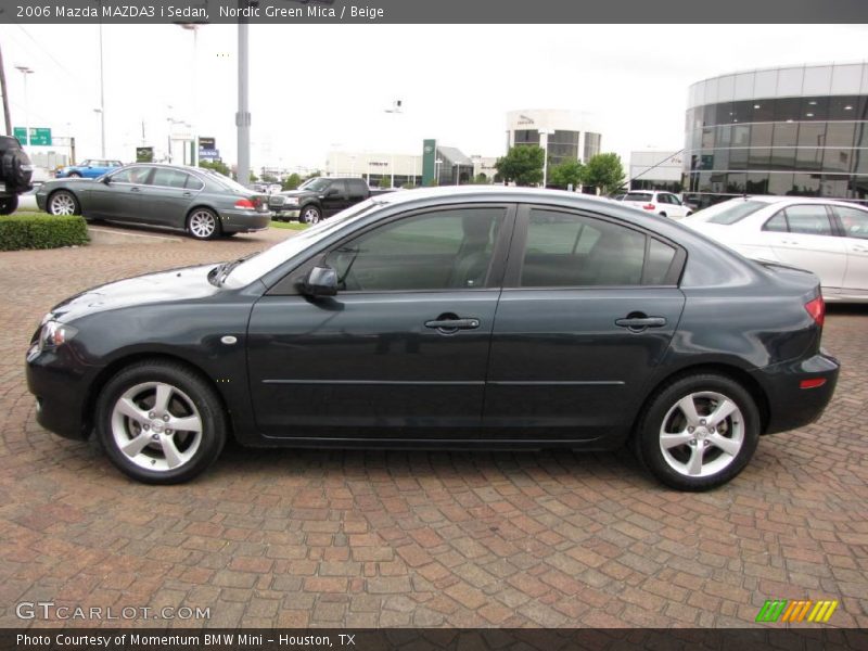 Nordic Green Mica / Beige 2006 Mazda MAZDA3 i Sedan