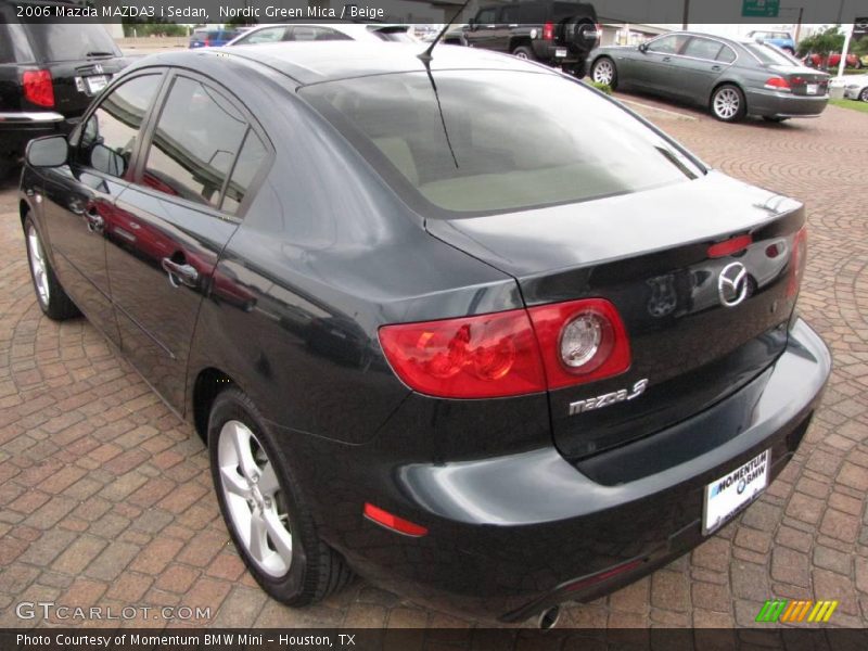 Nordic Green Mica / Beige 2006 Mazda MAZDA3 i Sedan