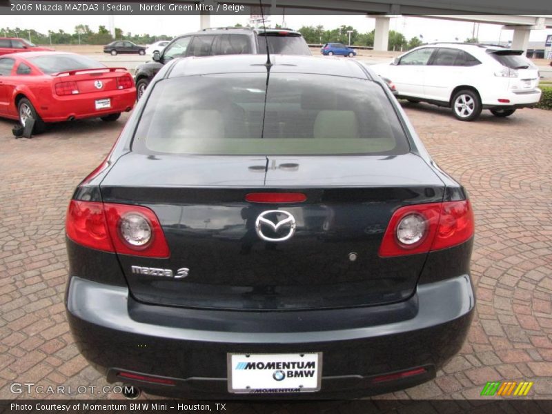 Nordic Green Mica / Beige 2006 Mazda MAZDA3 i Sedan
