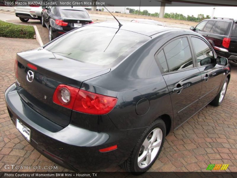 Nordic Green Mica / Beige 2006 Mazda MAZDA3 i Sedan