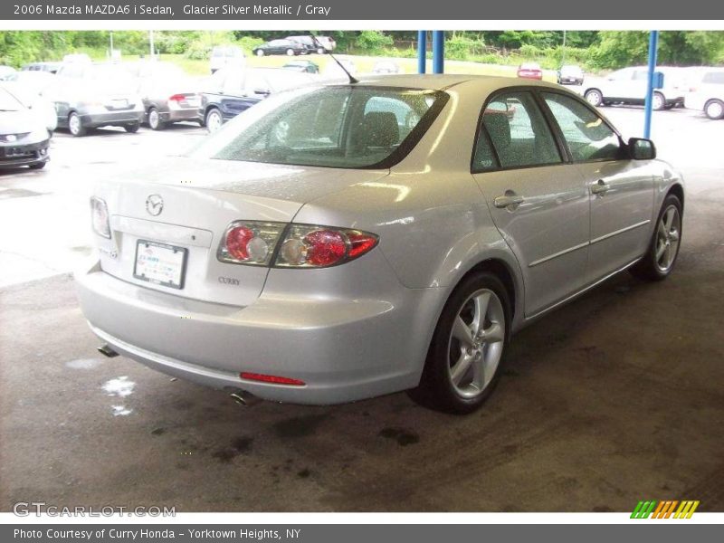Glacier Silver Metallic / Gray 2006 Mazda MAZDA6 i Sedan