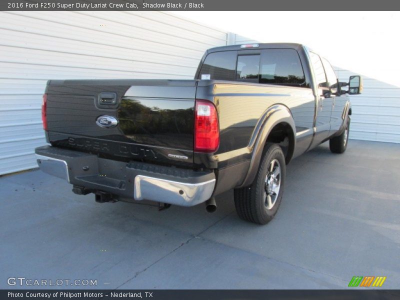 Shadow Black / Black 2016 Ford F250 Super Duty Lariat Crew Cab