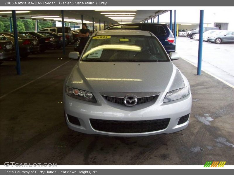 Glacier Silver Metallic / Gray 2006 Mazda MAZDA6 i Sedan