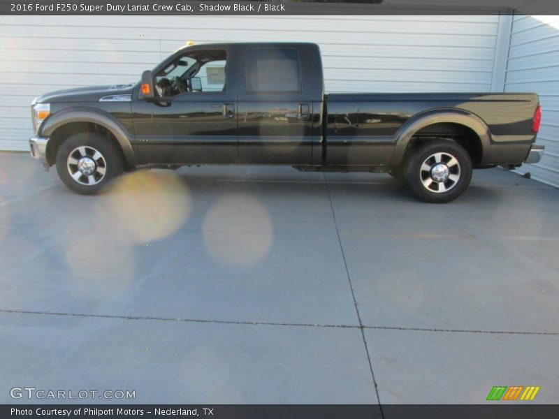 Shadow Black / Black 2016 Ford F250 Super Duty Lariat Crew Cab