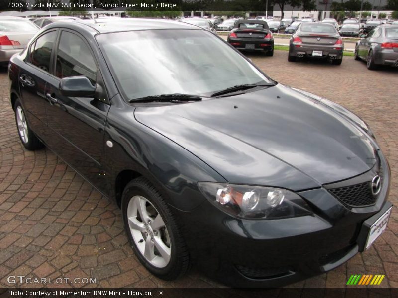 Nordic Green Mica / Beige 2006 Mazda MAZDA3 i Sedan
