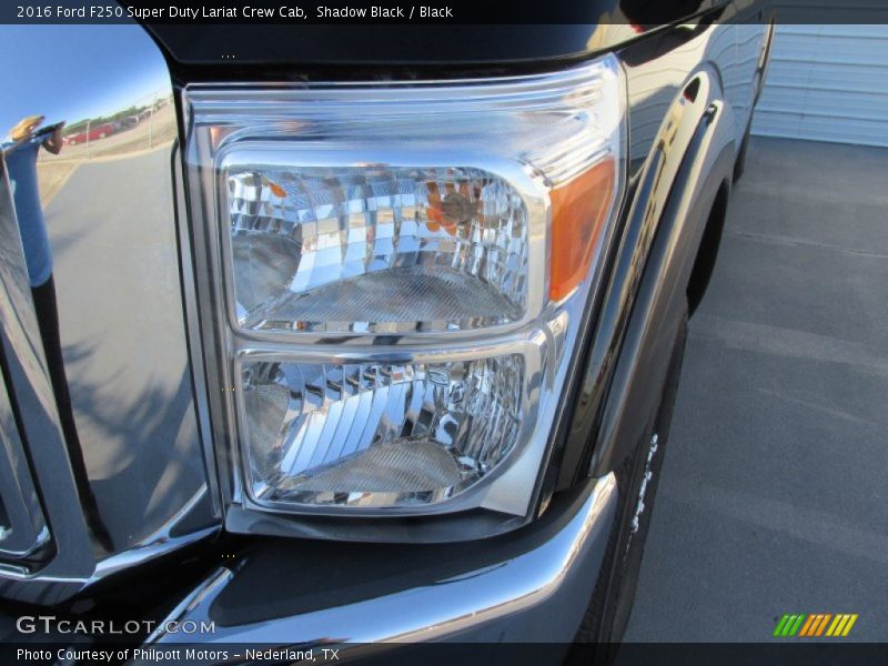 Shadow Black / Black 2016 Ford F250 Super Duty Lariat Crew Cab