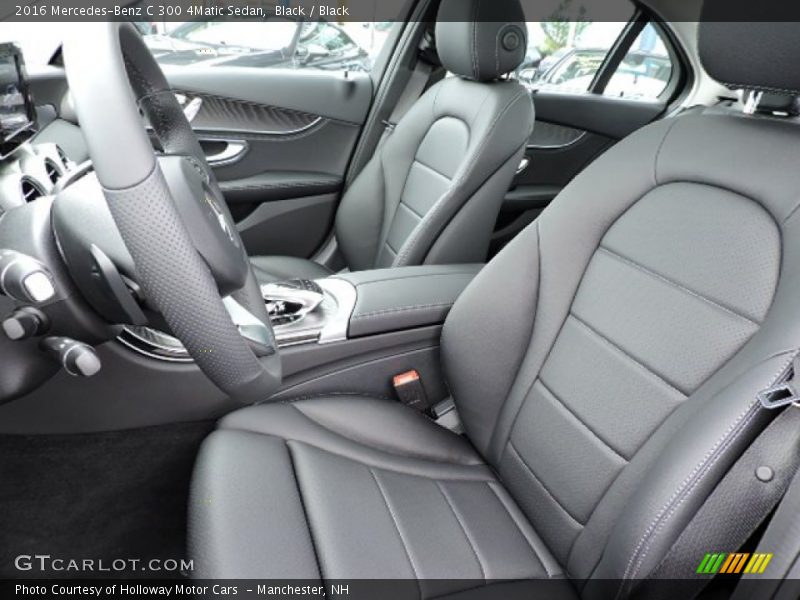 Front Seat of 2016 C 300 4Matic Sedan