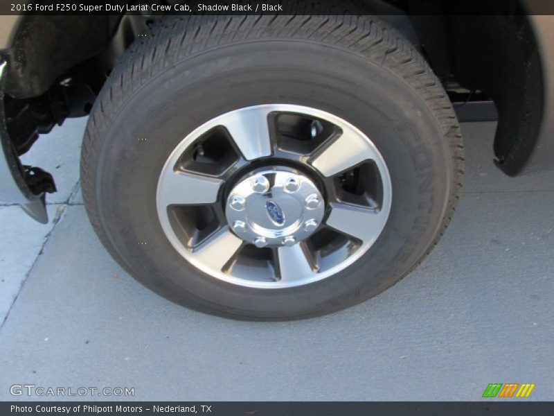 Shadow Black / Black 2016 Ford F250 Super Duty Lariat Crew Cab