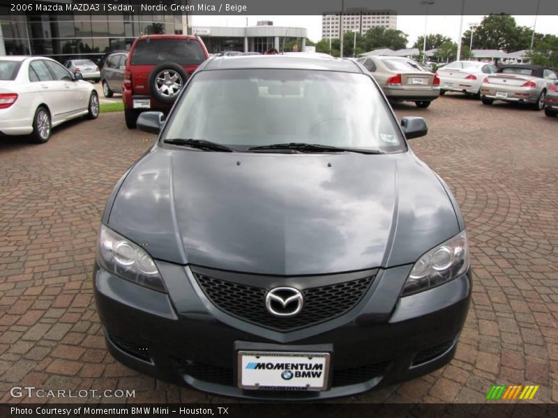 Nordic Green Mica / Beige 2006 Mazda MAZDA3 i Sedan