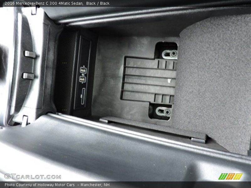 Black / Black 2016 Mercedes-Benz C 300 4Matic Sedan