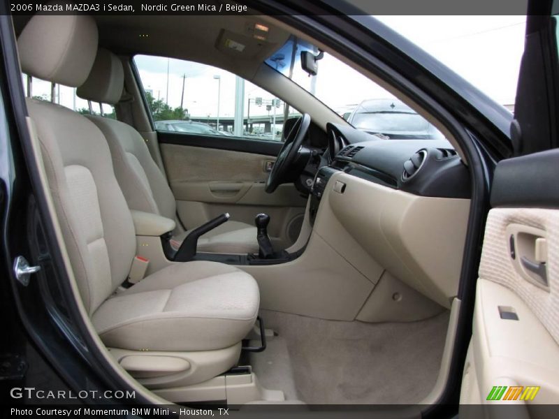 Nordic Green Mica / Beige 2006 Mazda MAZDA3 i Sedan